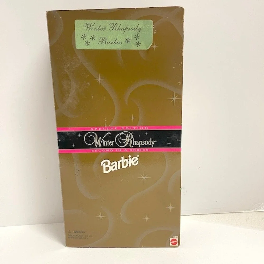 1996 Winter Rhapsody Barbie Doll Avon Special Edition 2nd Brunette‎ Series Doll